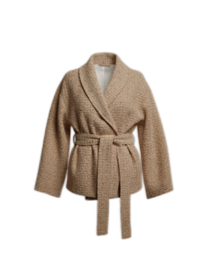 Tweed Kimono Jacket Sculpt