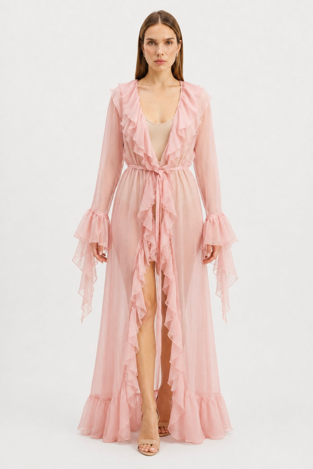 Sheer Chiffon Robe