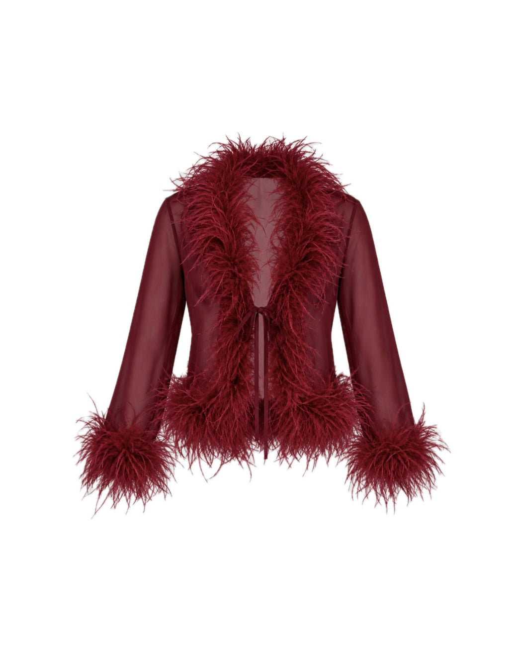Diva Feather Blouse