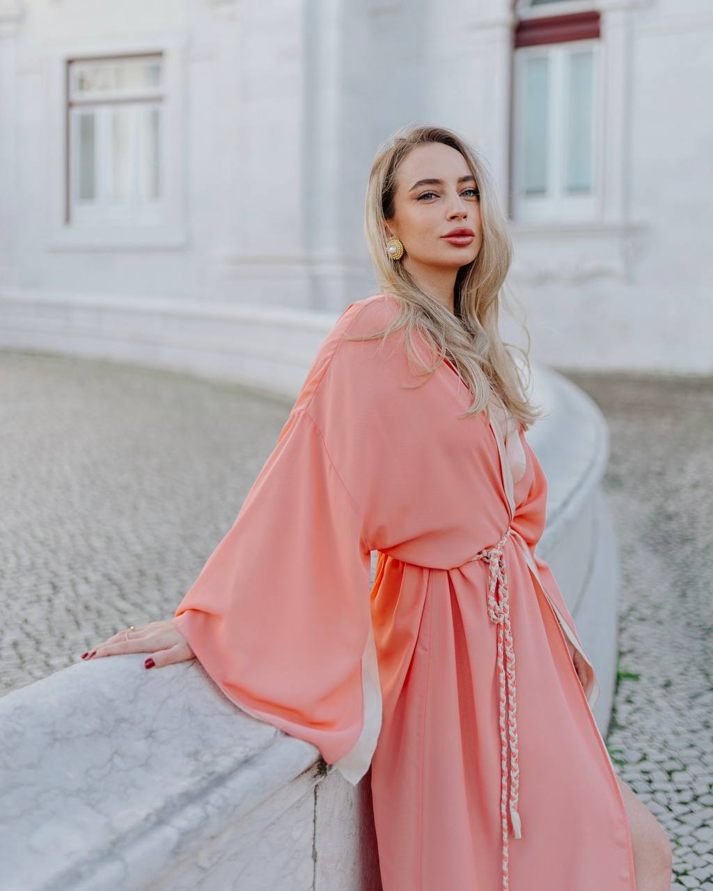 Reverse Side double-sided kimono dress