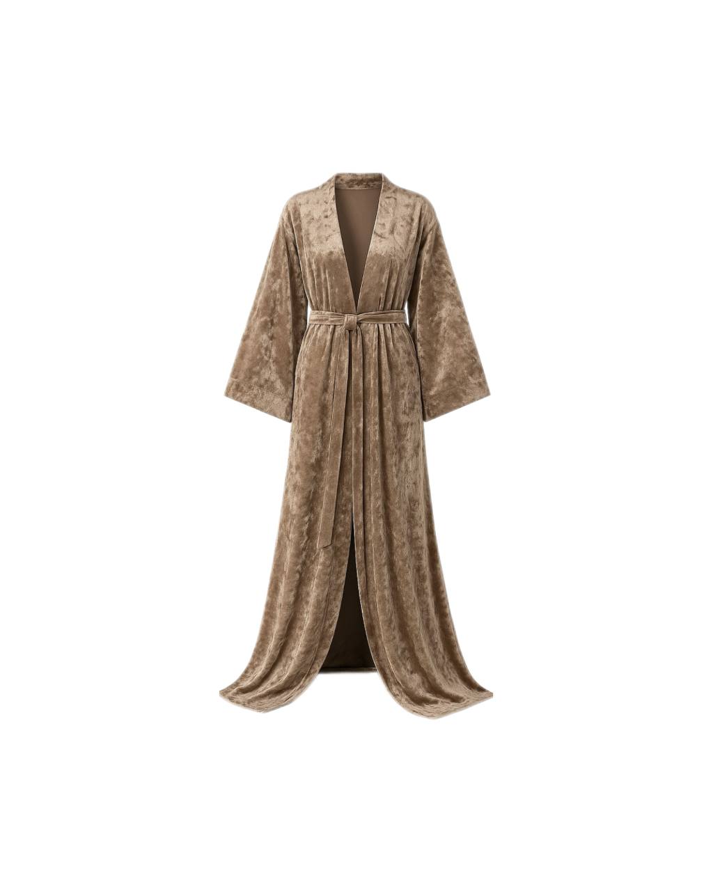 Velvet Marble kimono dress