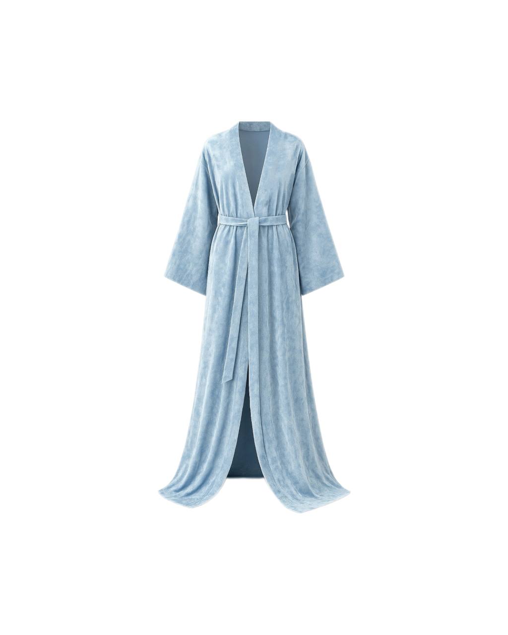 Velvet Marble kimono dress