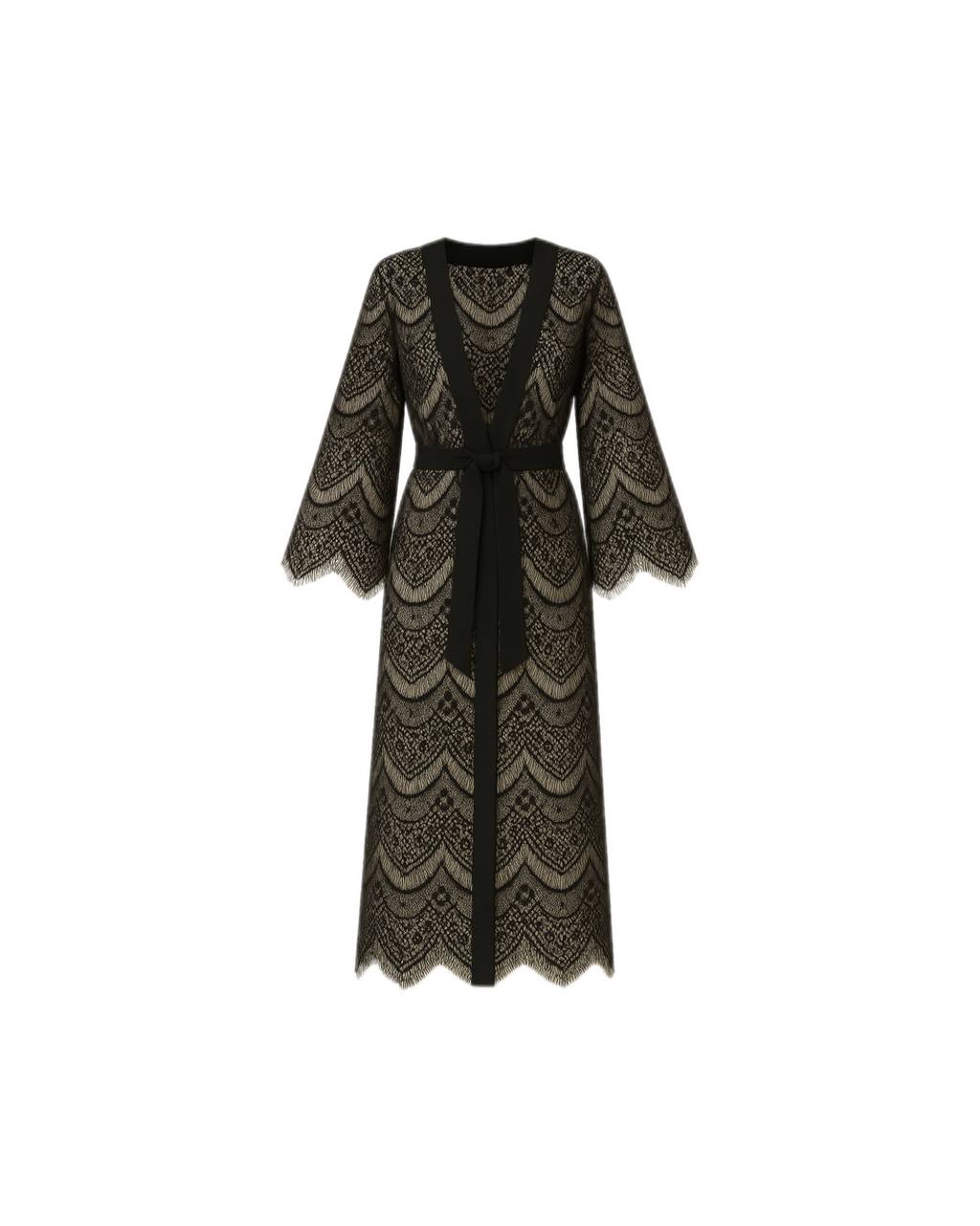 Glam Lace kimono dress