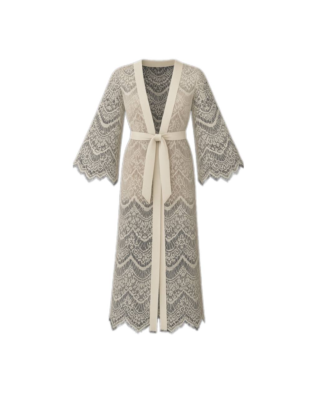 Glam Lace kimono dress