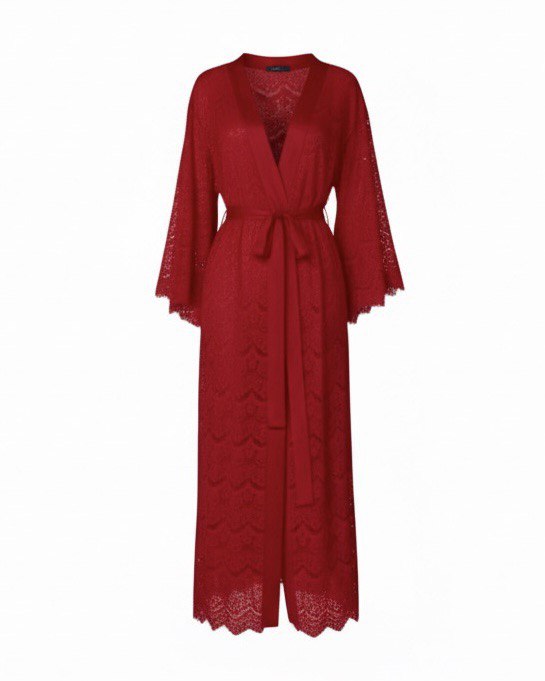Glam Lace kimono dress