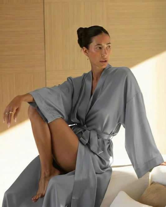 Sapphire kimono dress