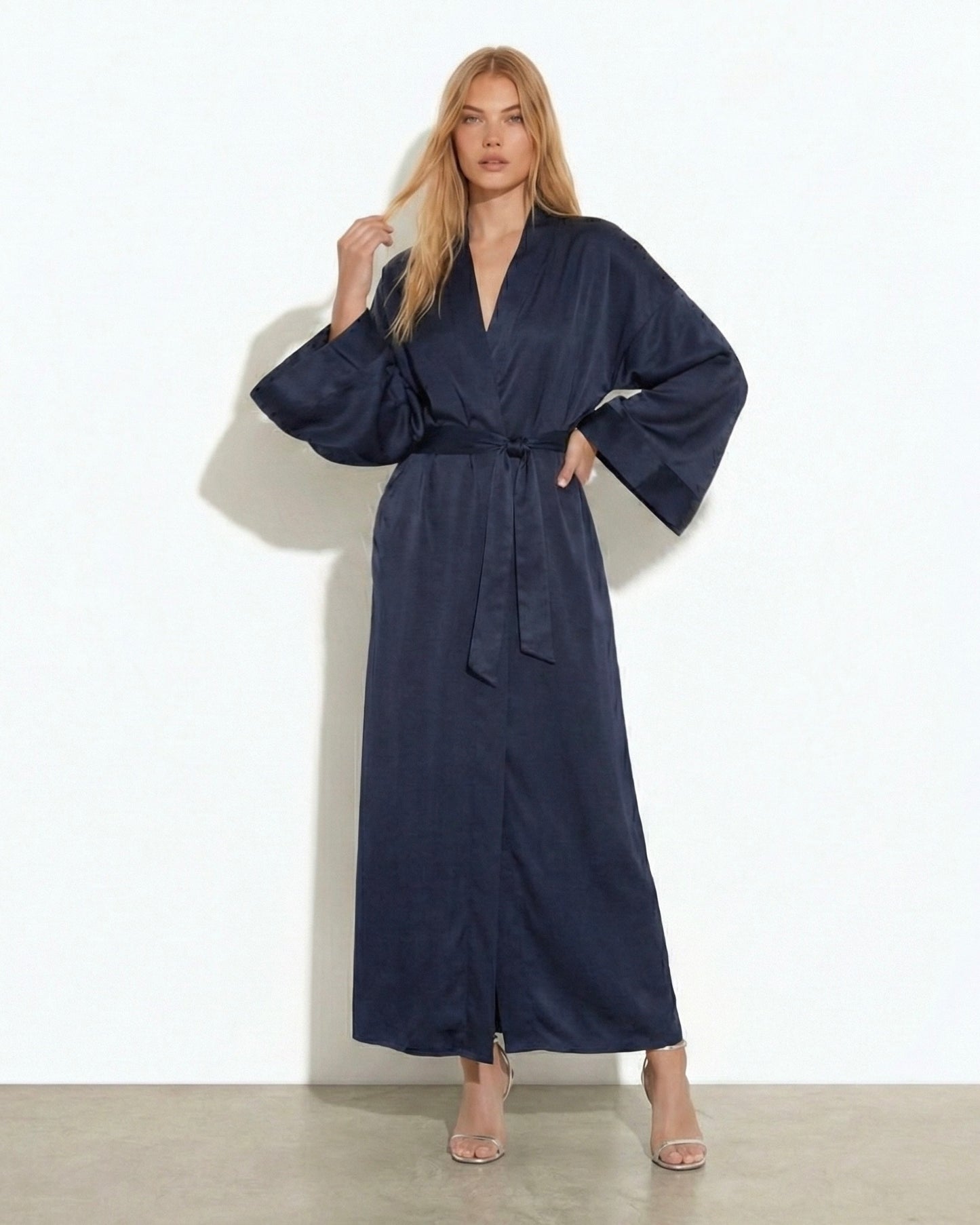 Sapphire kimono dress