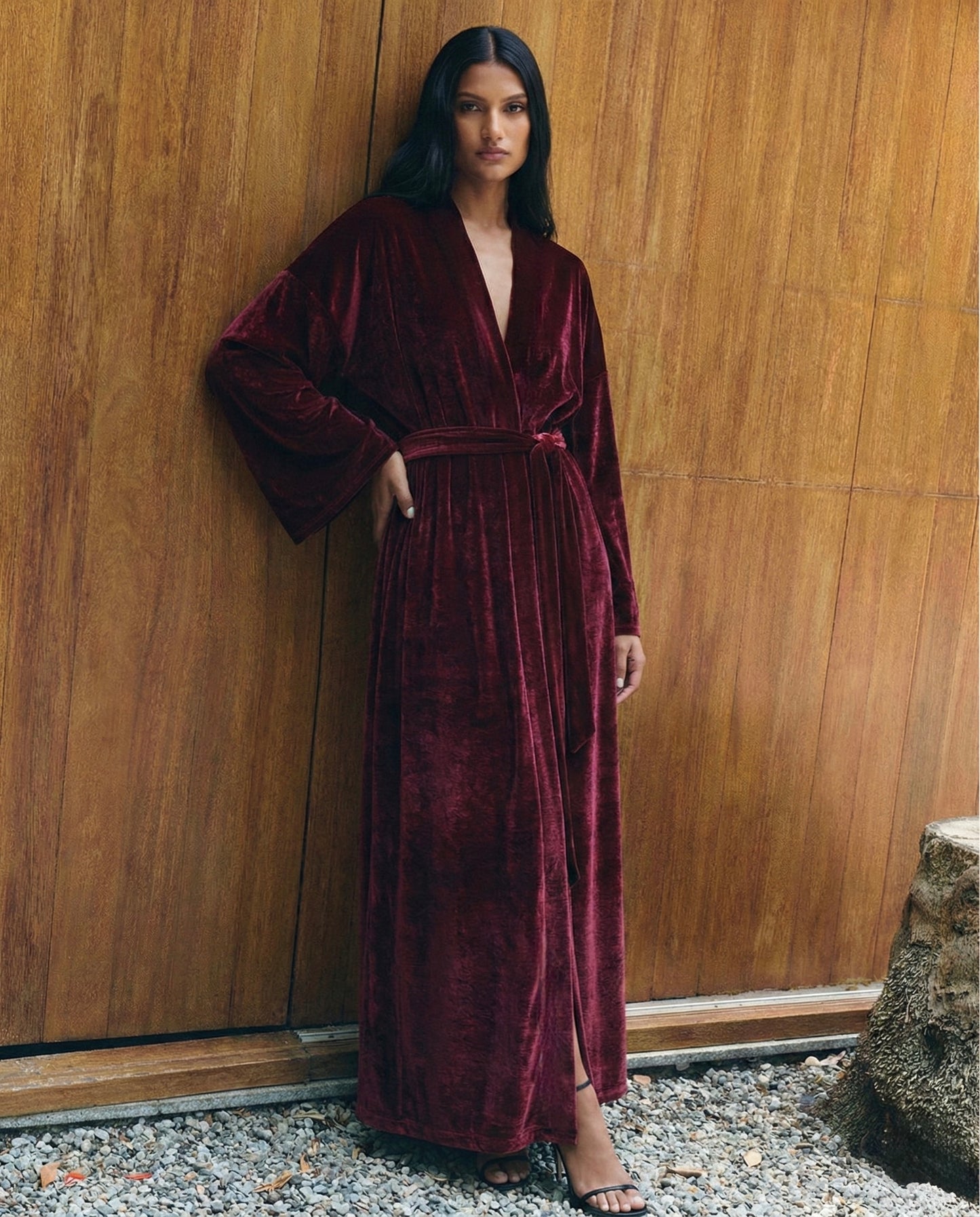 Velvet Dream kimono dress