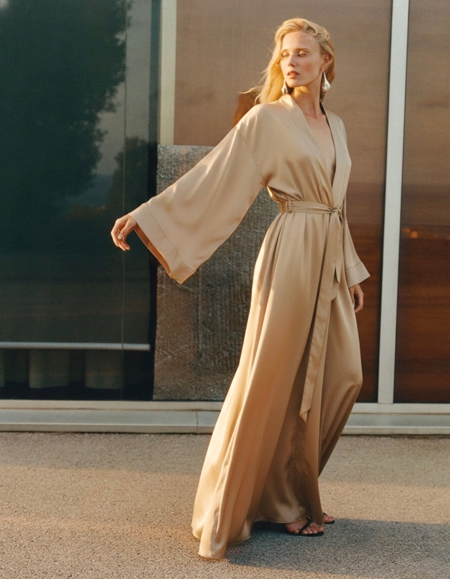 Sapphire kimono dress