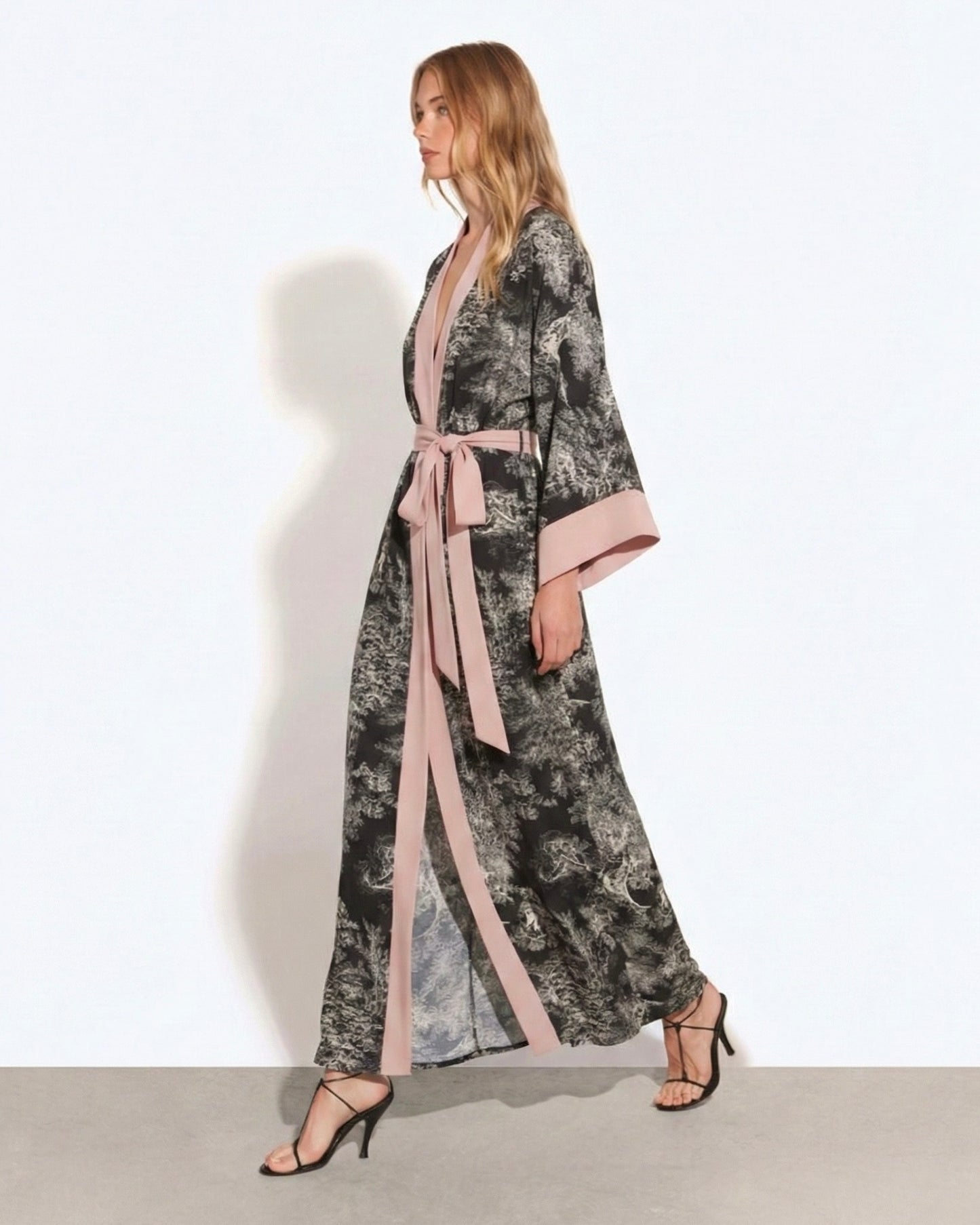 Garden kimono dress