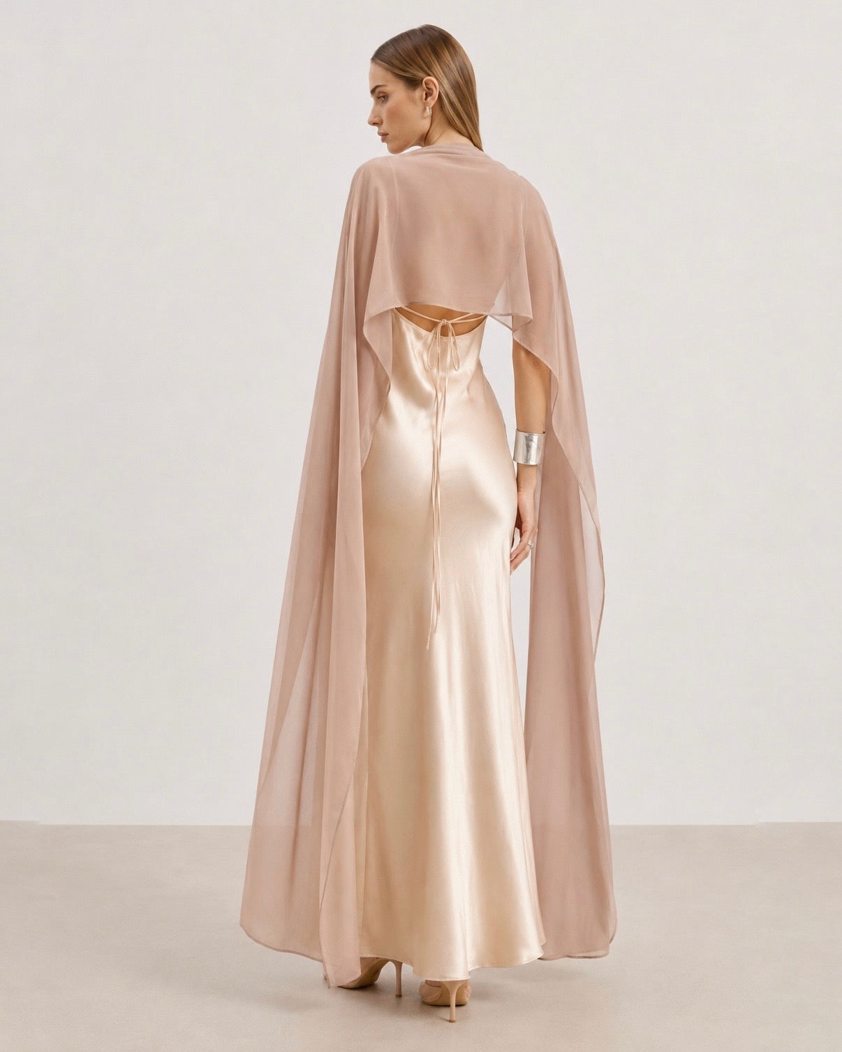 Satin Slip Maxi Dress