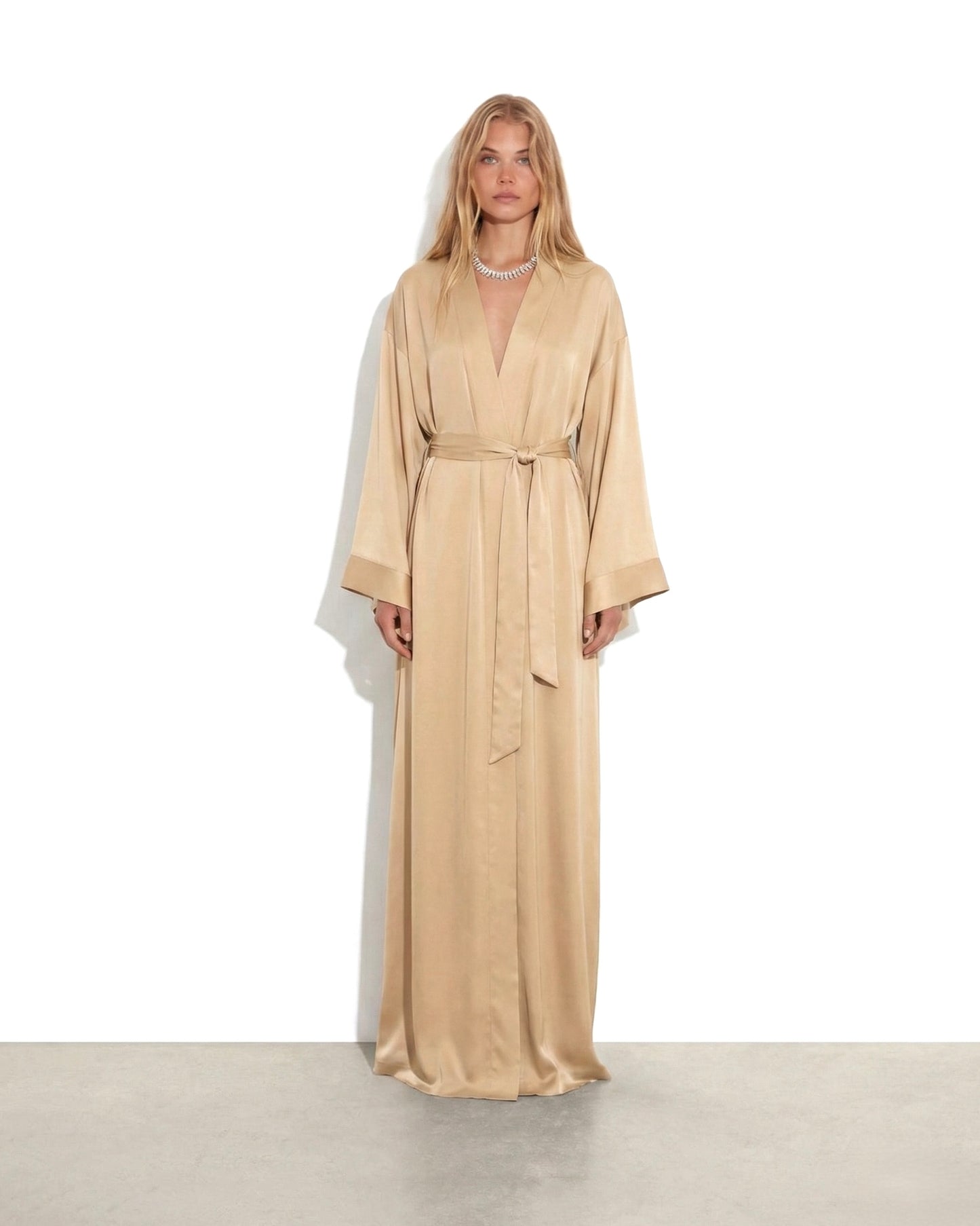 Sapphire kimono dress