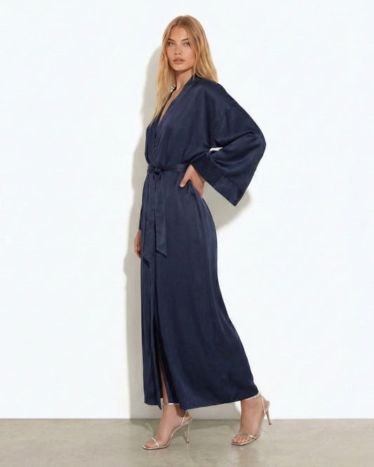 Sapphire kimono dress