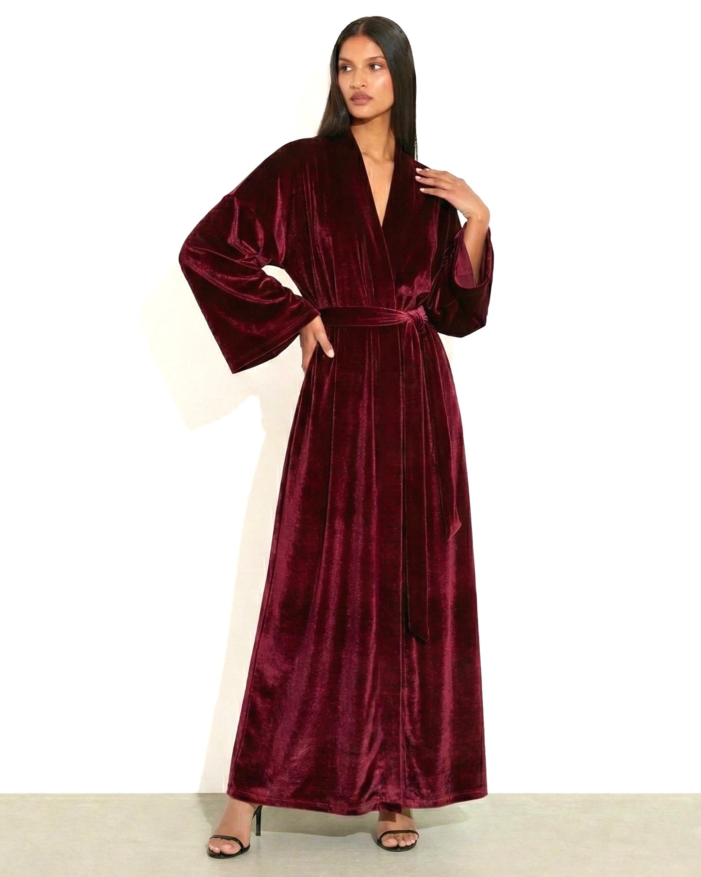 Velvet Dream kimono dress