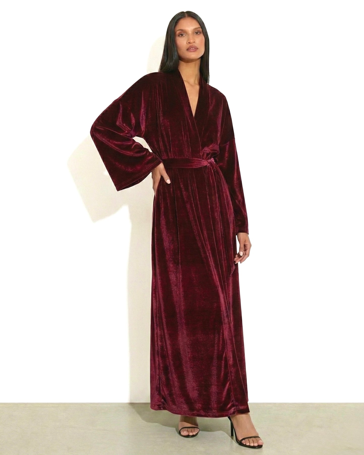 Velvet Dream kimono dress