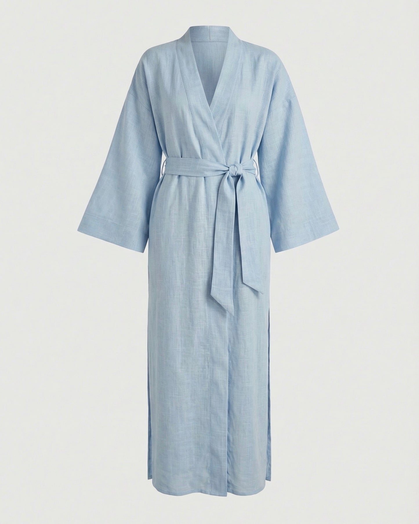 Soul organic linen kimono dress