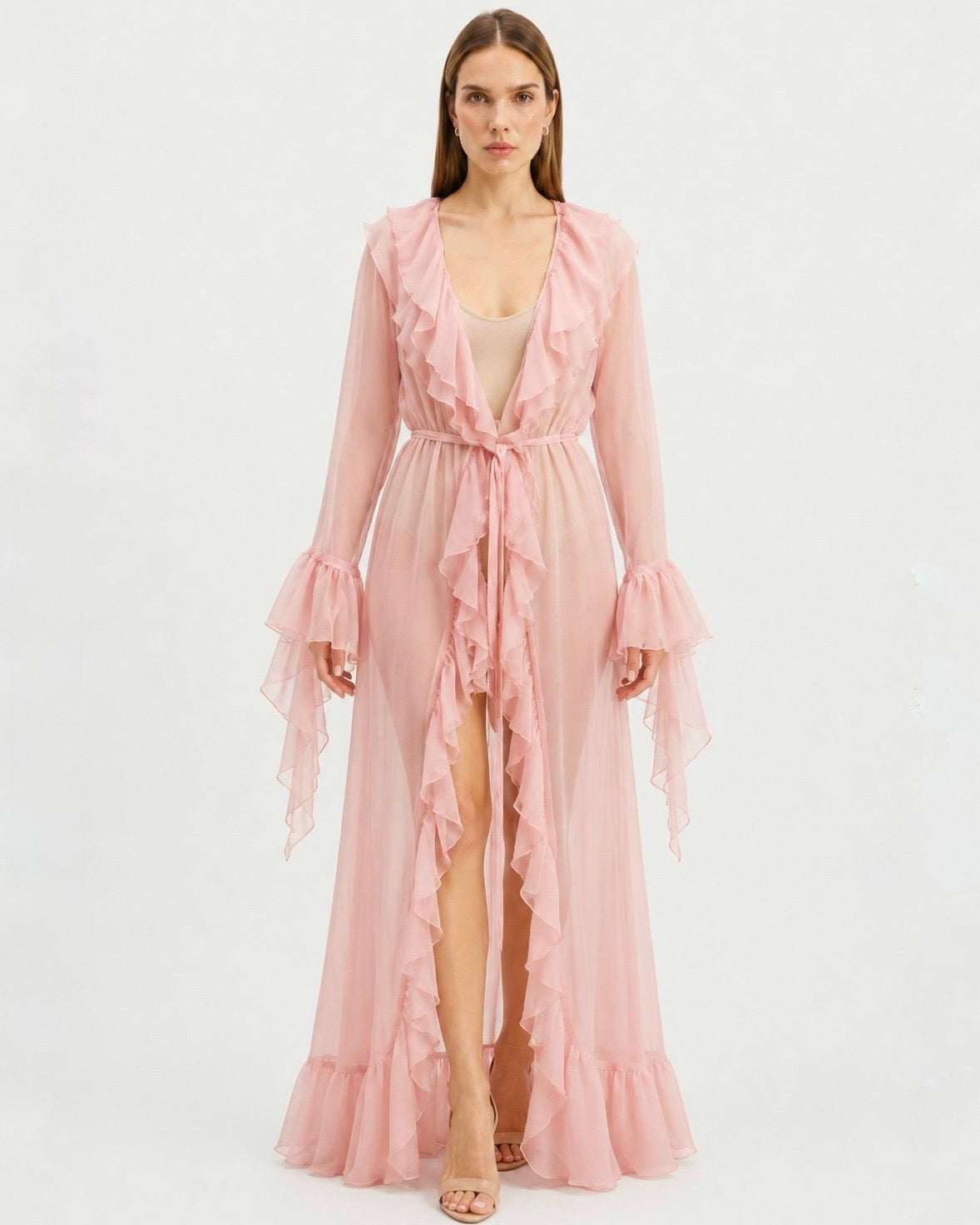 Sheer Chiffon Robe