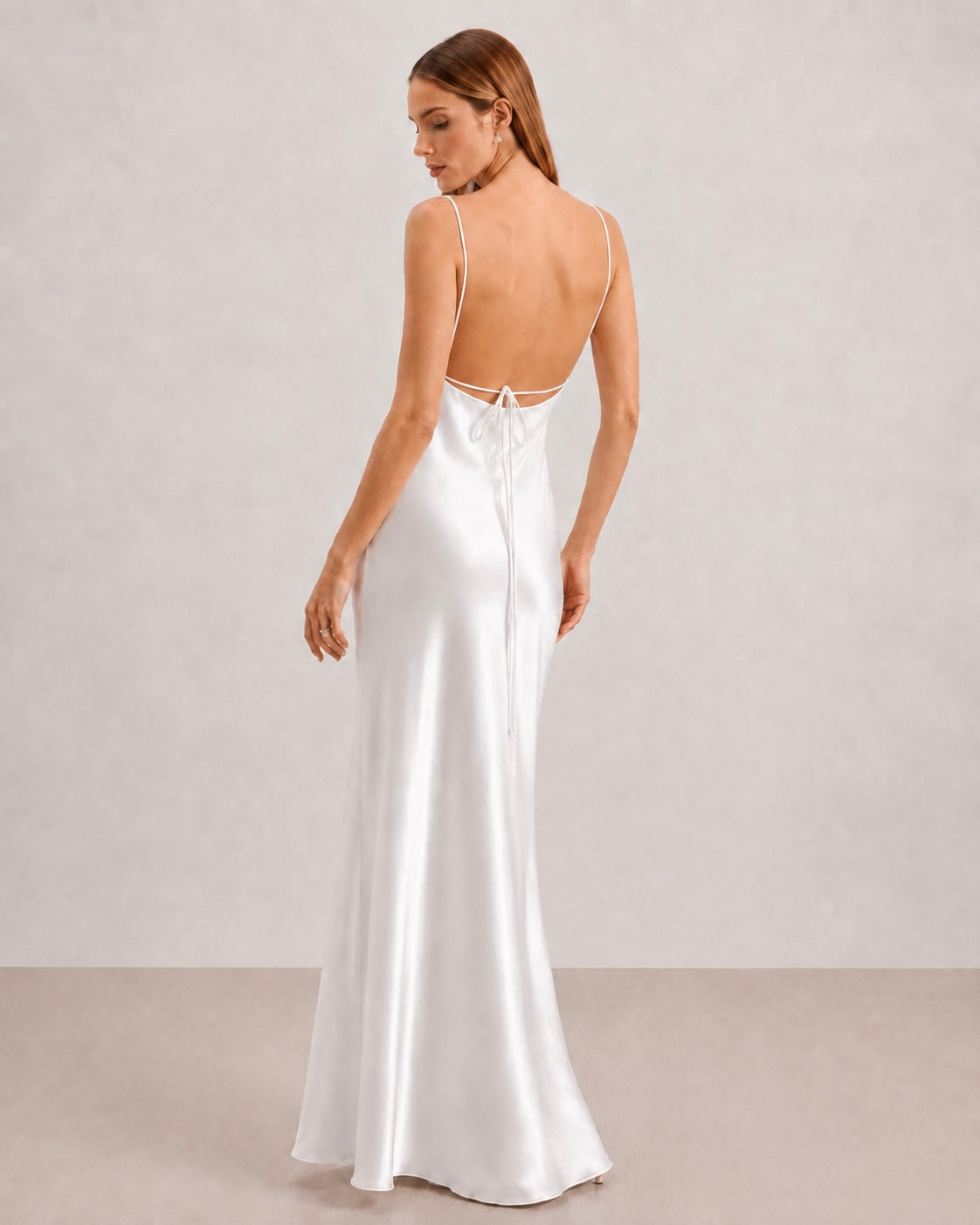Satin Slip Maxi Dress