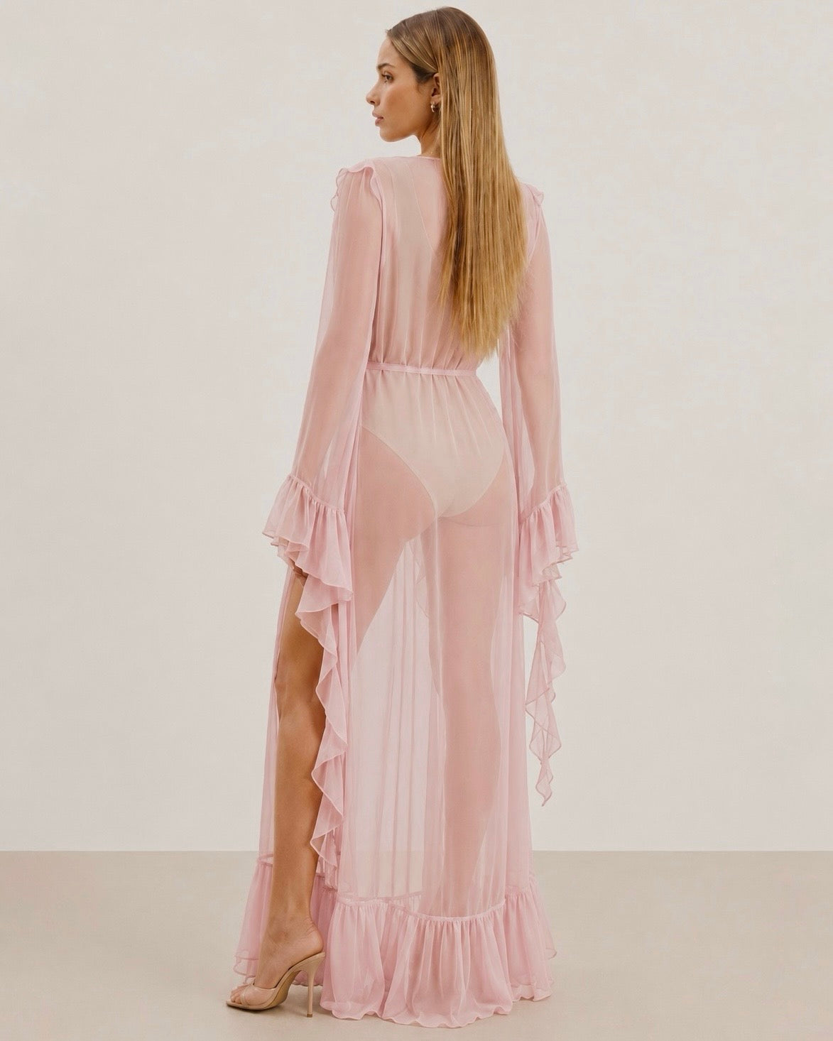 Sheer Chiffon Robe