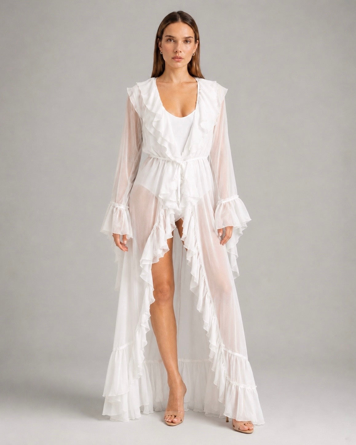 Sheer Chiffon Robe