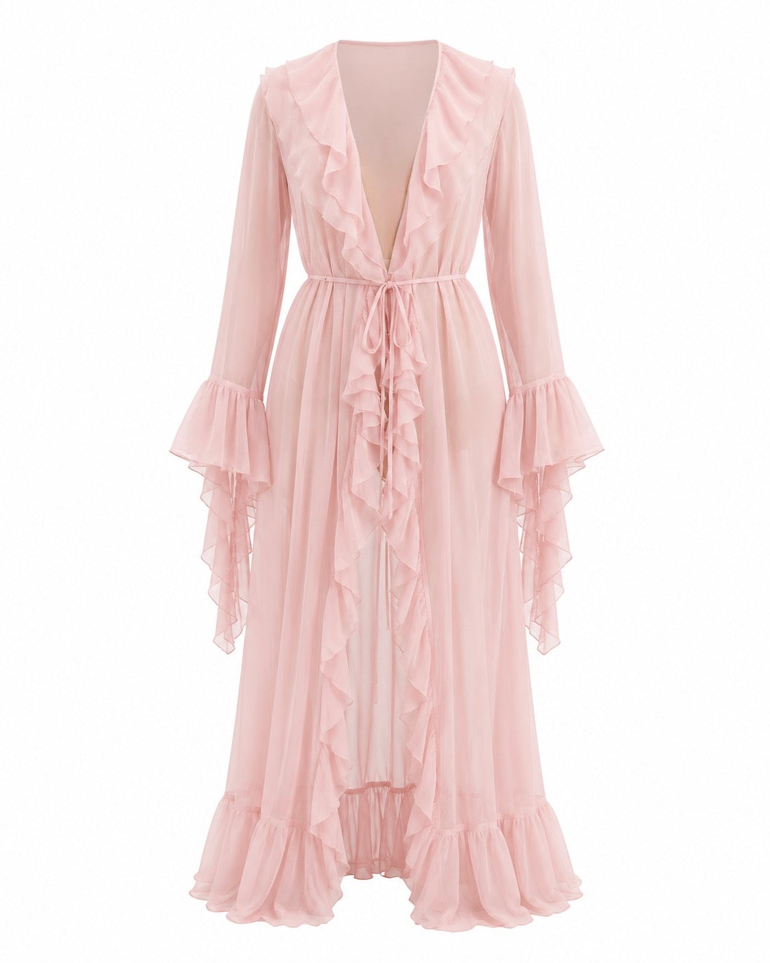 Sheer Chiffon Robe