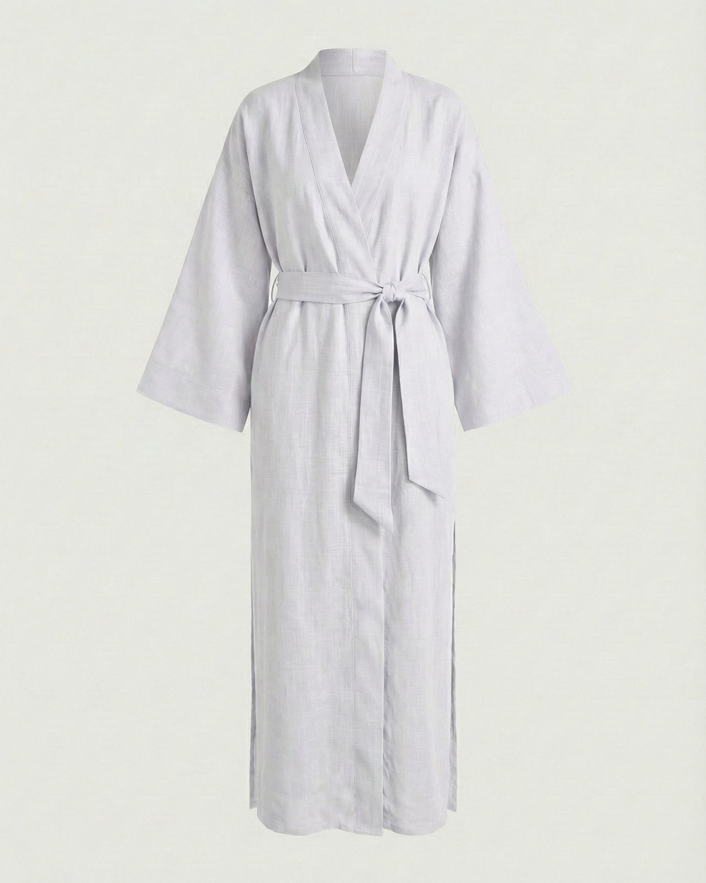 Soul organic linen kimono dress