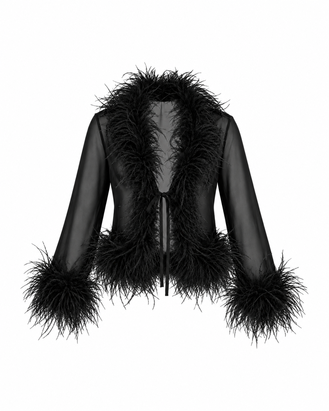 Diva Feather Blouse