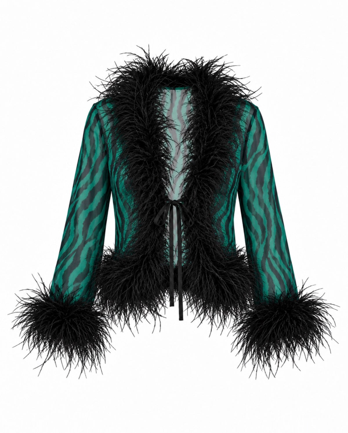 Diva Feather Blouse