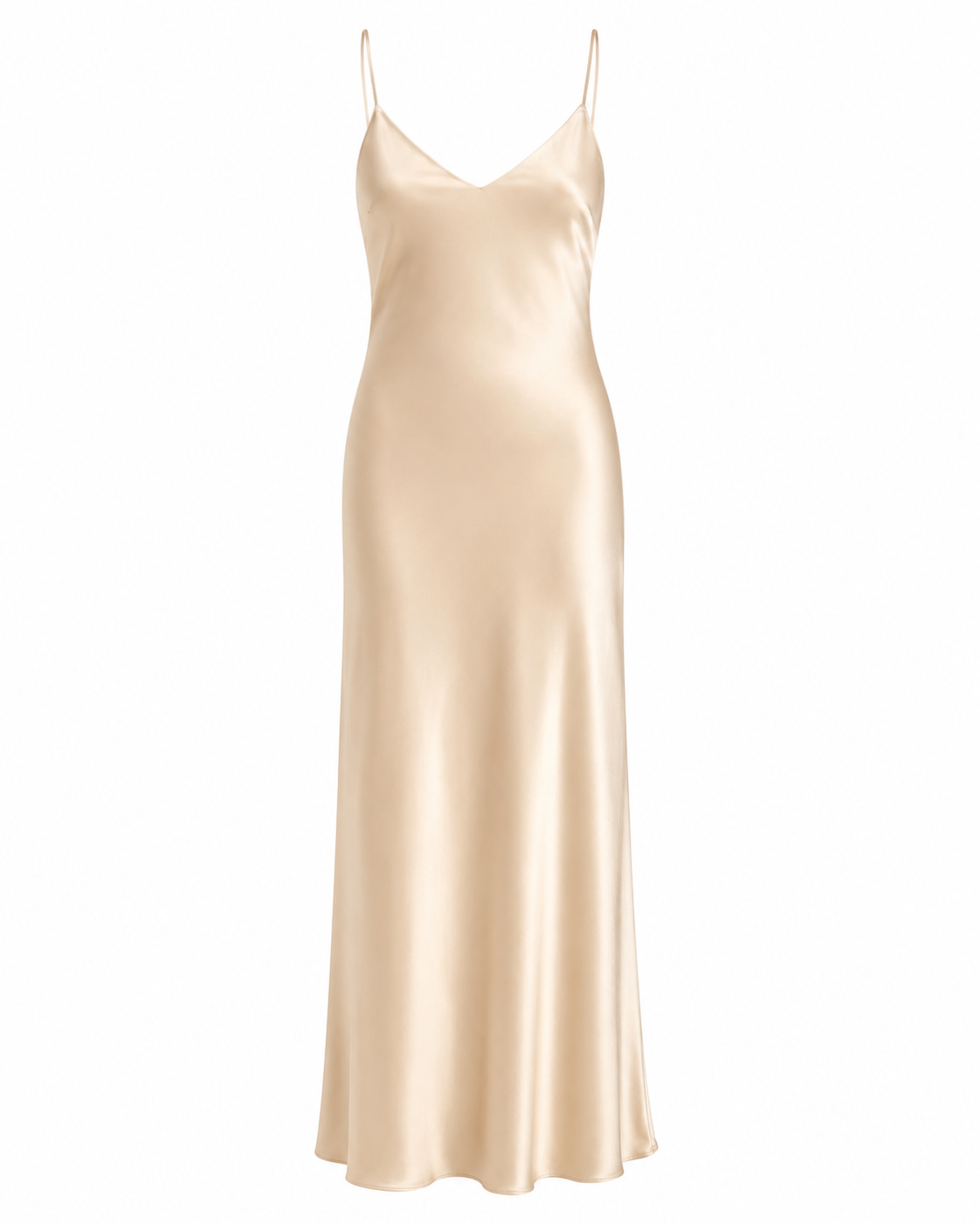 Satin Slip Maxi Dress