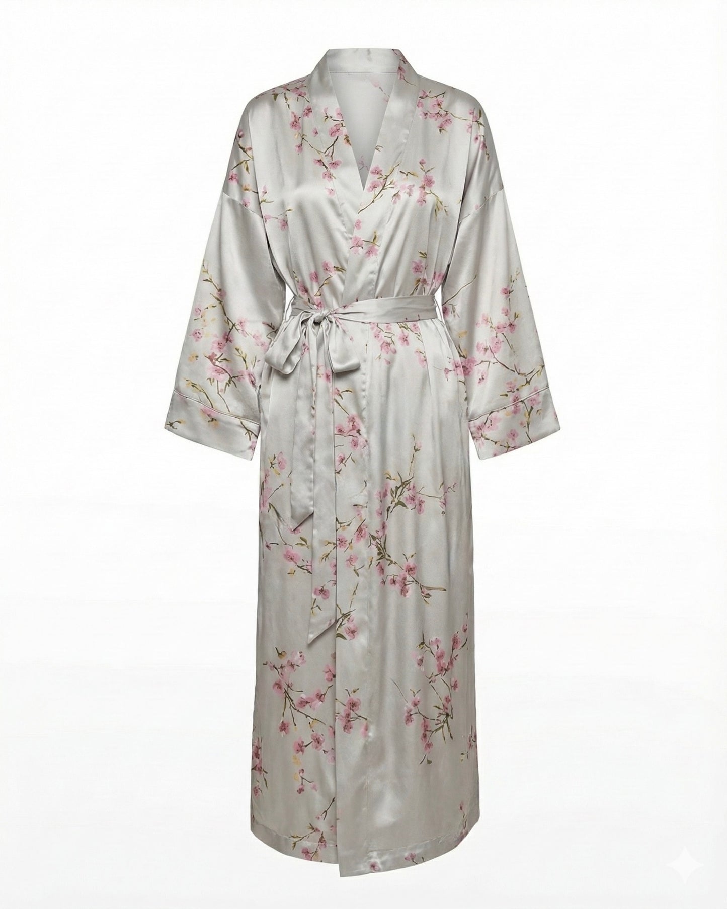 Blossom Satin Kimono