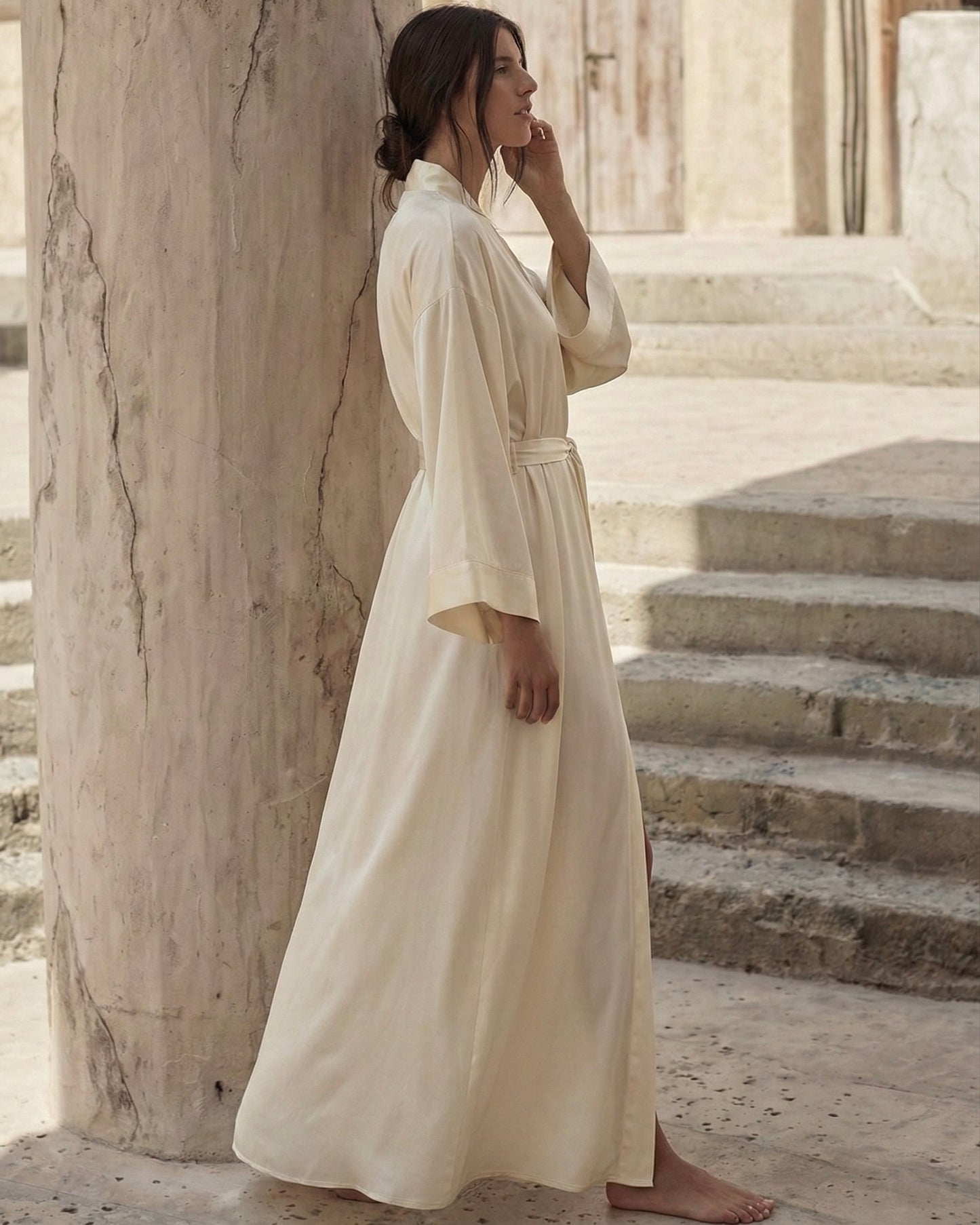 Sapphire kimono dress