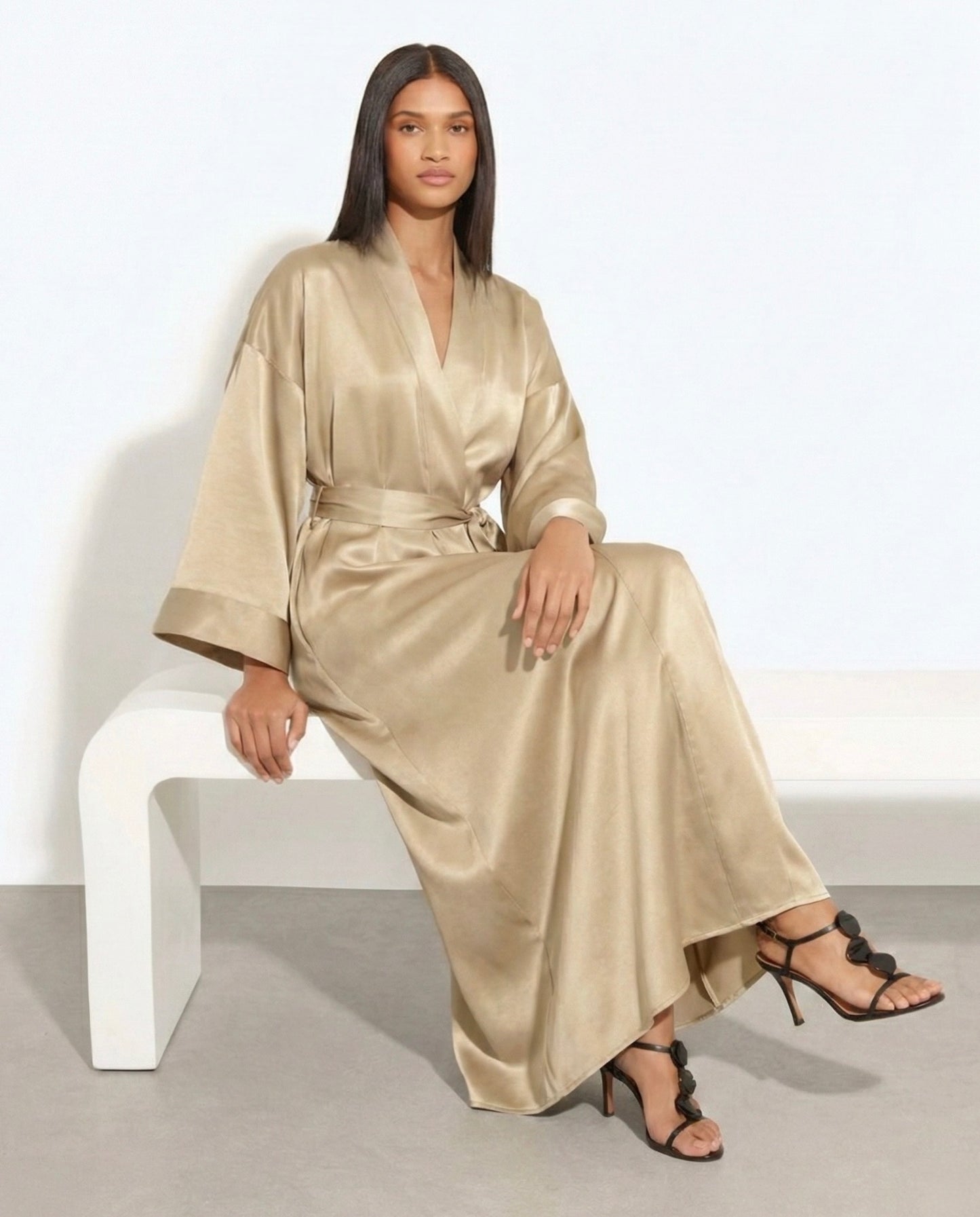 Sapphire kimono dress