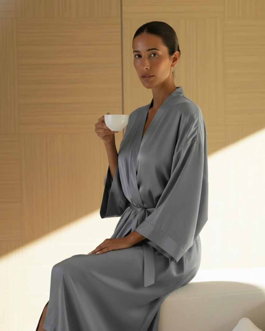 Sapphire kimono dress