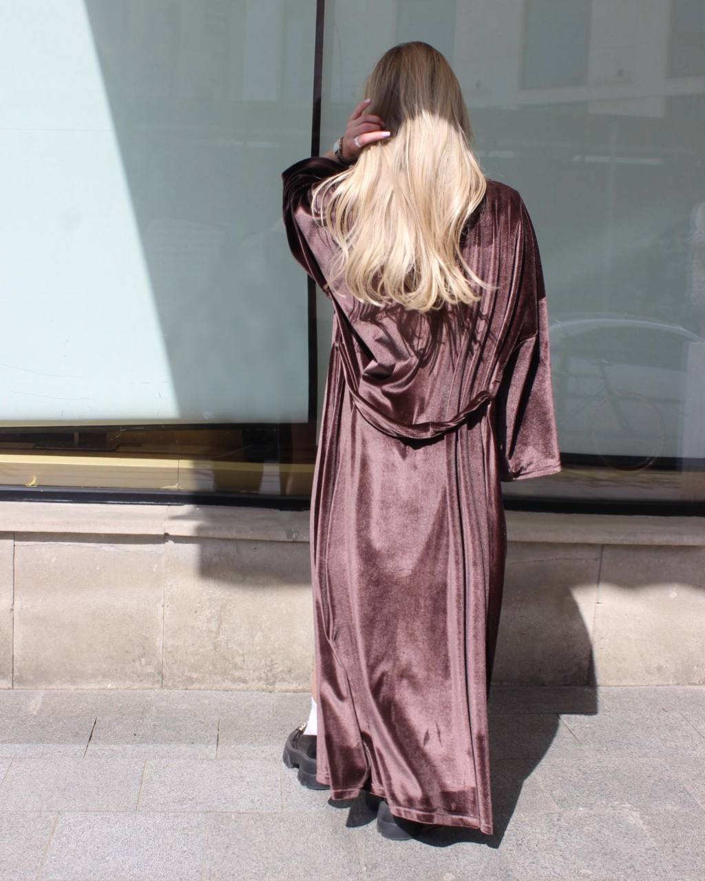 Velvet Dream kimono dress