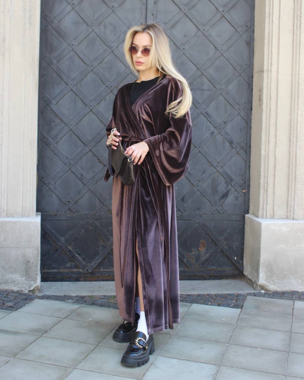 Velvet Dream kimono dress
