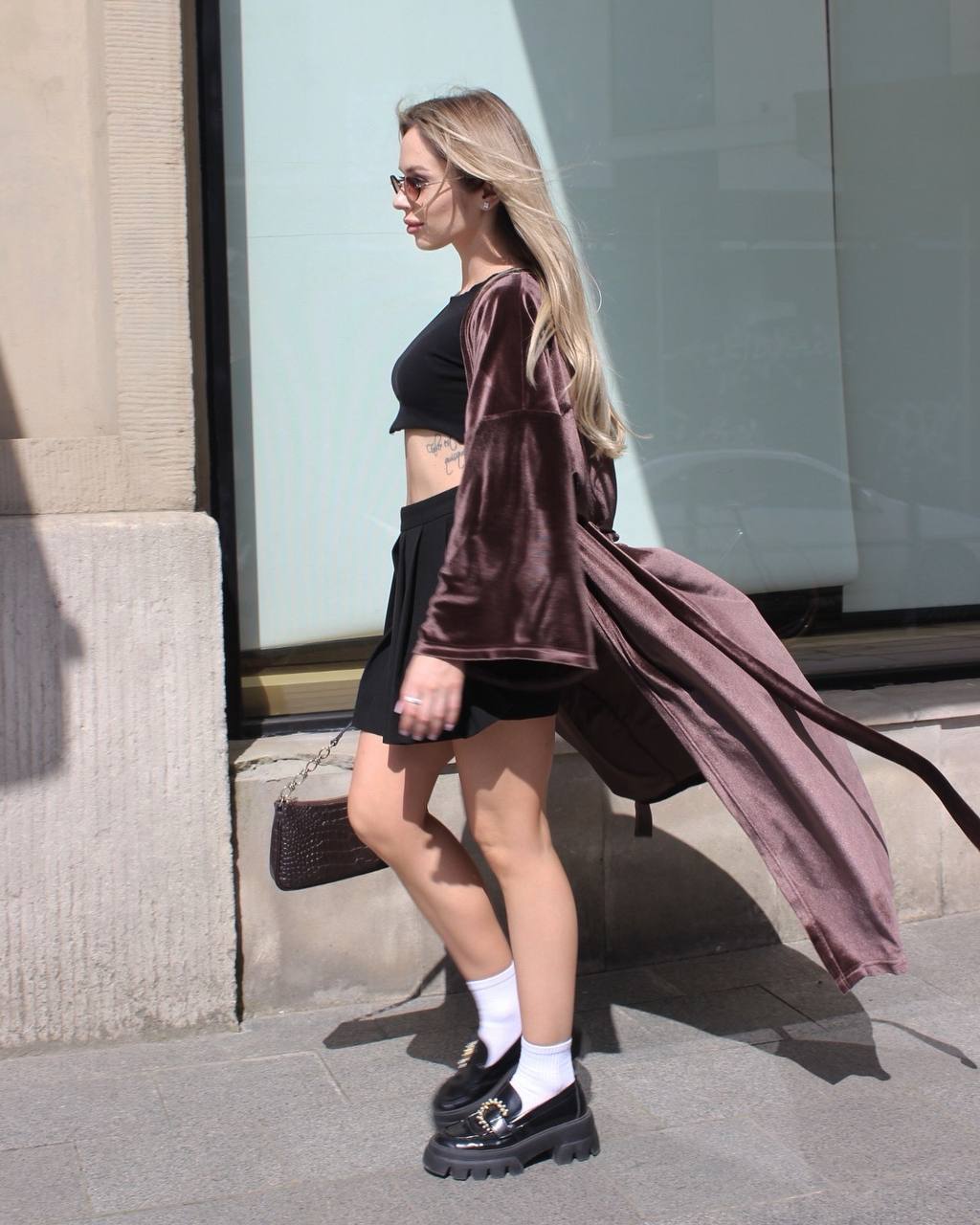 Velvet Dream kimono dress