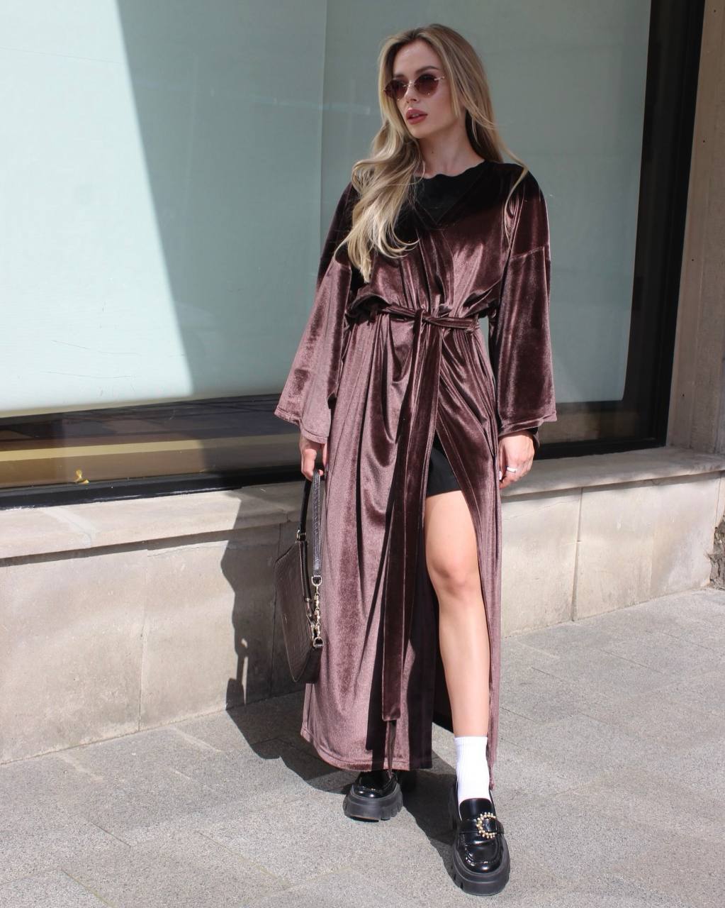 Velvet Dream kimono dress