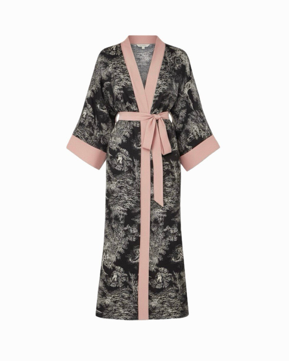 Garden kimono dress